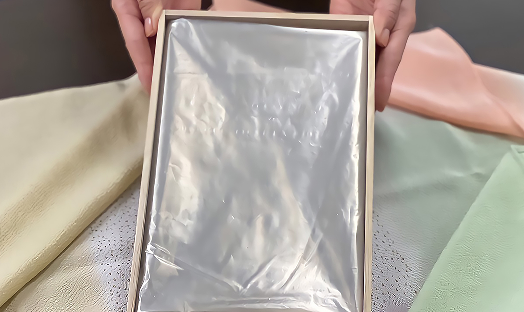 ごみから作ったごみ袋FUROSHIKI